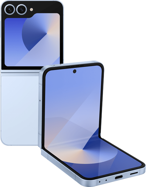 Samsung Galaxy Z Flip6 in Blue | Spectrum Mobile